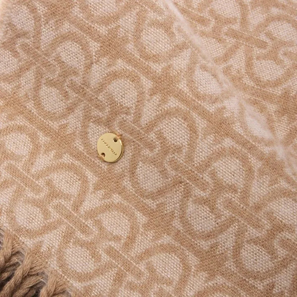 Coccinelle - Sciarpa Monogram Wool Multi Lambskin White - RCZ310201 - MULTI/LAMBSK.WH.