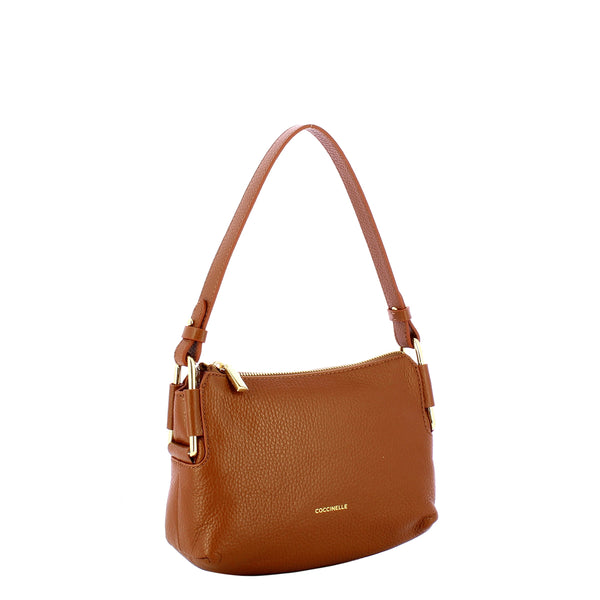 Coccinelle - Rebekka Mini Cognac Handbag - T95520101 - COGNAC