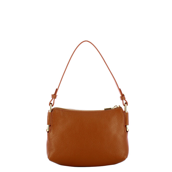 Coccinelle - Rebekka Mini Cognac Handbag - T95520101 - COGNAC