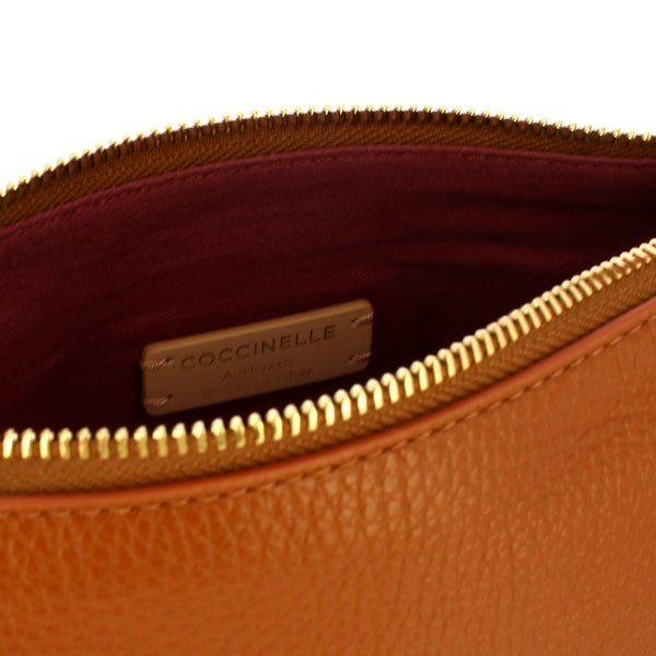 Coccinelle - Rebekka Mini Cognac Handbag - T95520101 - COGNAC
