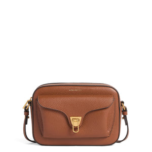 Coccinelle - Beat Soft Small Cognac Camera Bag - MF6150201 - COGNAC