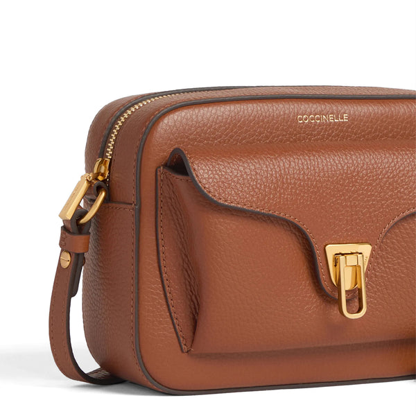 Coccinelle - Beat Soft Large Cognac Camera Bag - MF6150601 - COGNAC