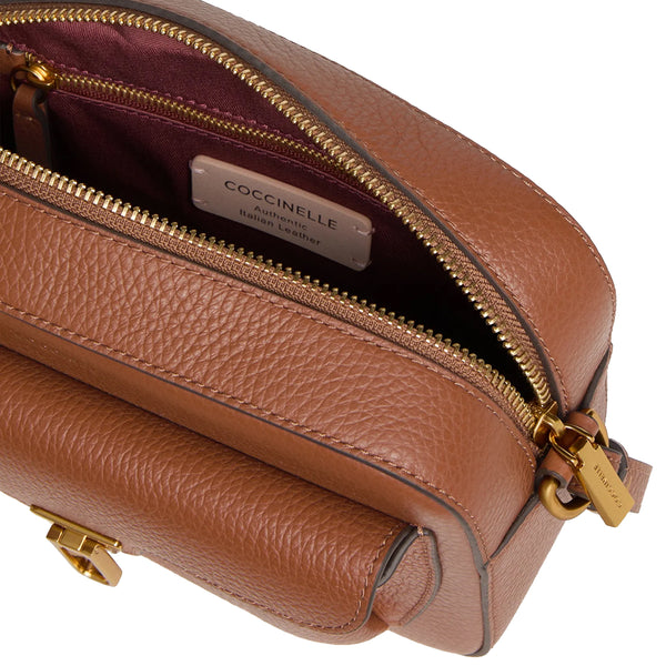 Coccinelle - Beat Soft Large Cognac Camera Bag - MF6150601 - COGNAC