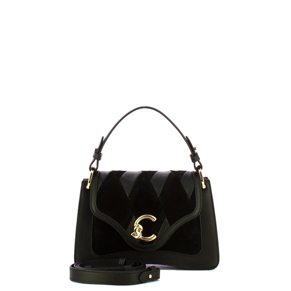 Coccinelle - Borsa a mano C-Me Patch Small Noir - T1S180201 - NOIR/NOIR