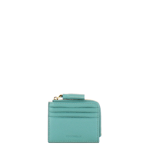 Coccinelle - Card Holder with Tassel Arctic Blue - MU0128901 - ARCTIC/BLUE