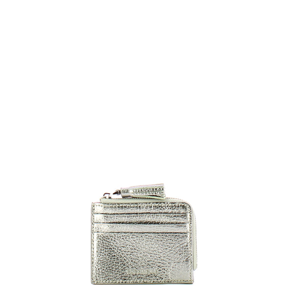 Coccinelle - Card Holder with Tassel Steel - MU0128901 - STEEL