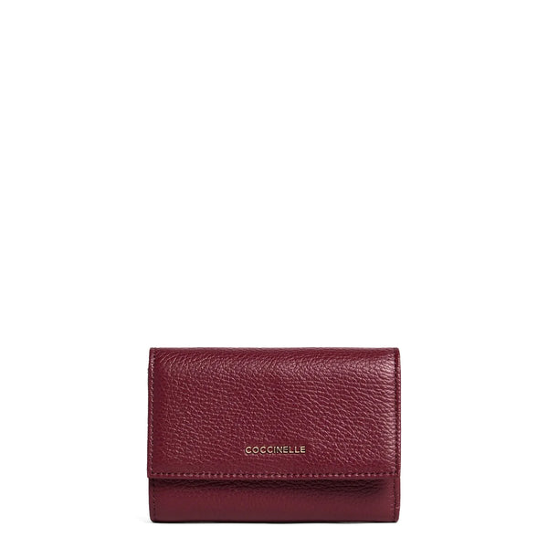 Coccinelle - Metallic Soft Medium Ribes Wallet - MW5116601 - RIBES