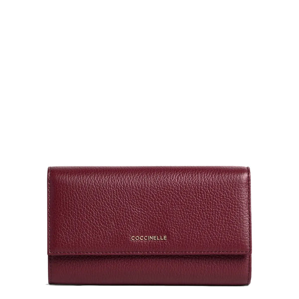 Coccinelle - Portafoglio Metallic Soft Ribes - MW5118501 - RIBES