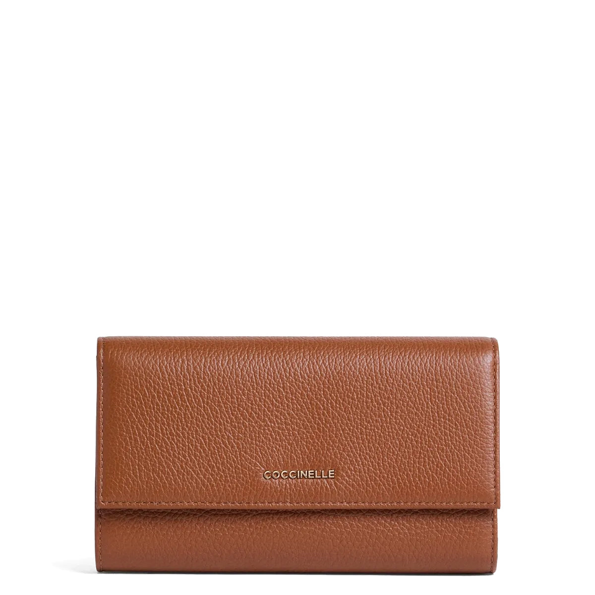 Coccinelle - Portafoglio Metallic Soft Cognac - MW5118501 - COGNAC