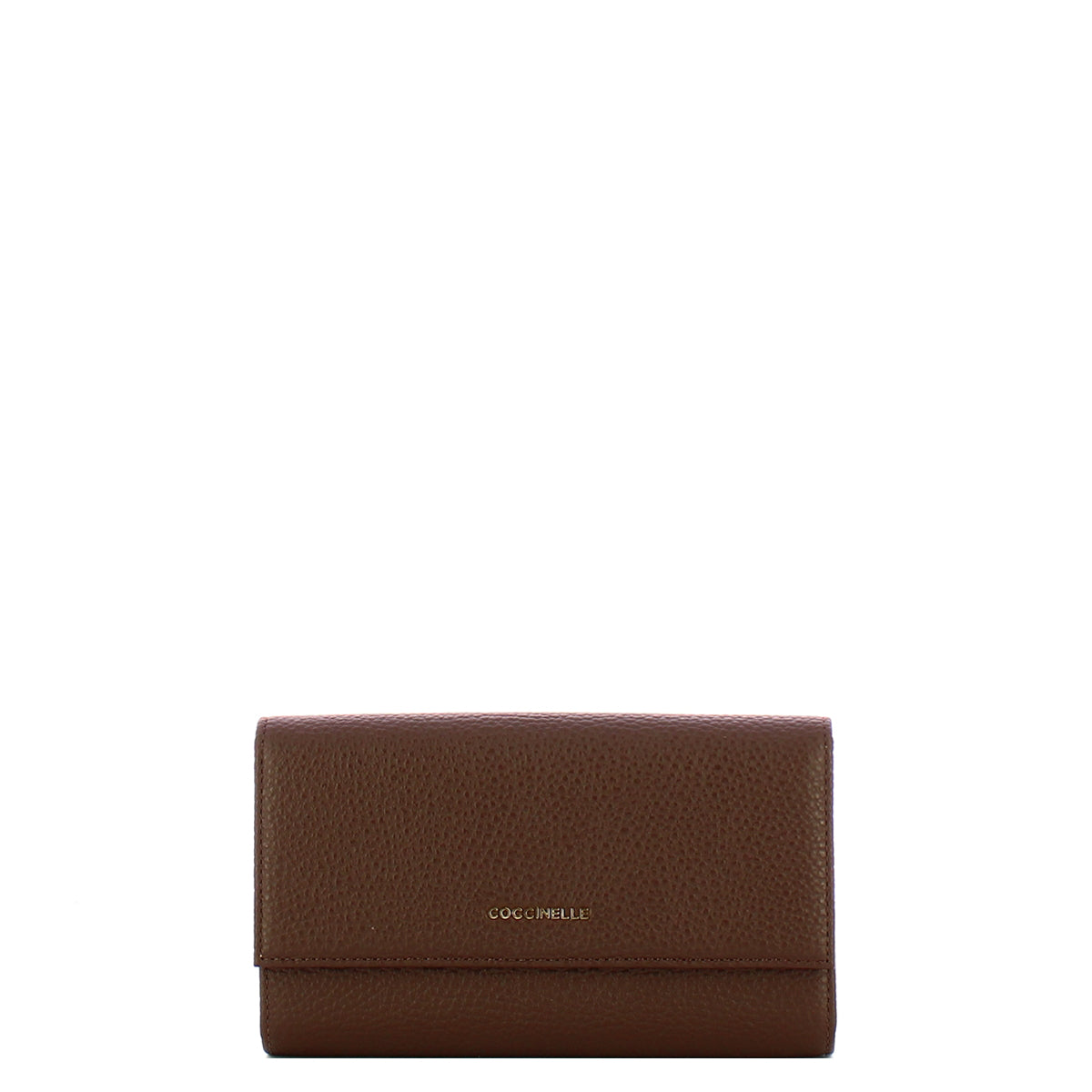 Coccinelle - Metallic Soft Brunette Wallet - MW5118501 - BRUNETTE