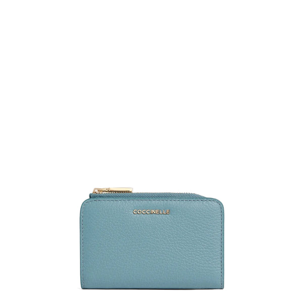 Coccinelle - Metallic Soft Artic Blue Wallet - MW511D101 - ARCTIC/BLUE
