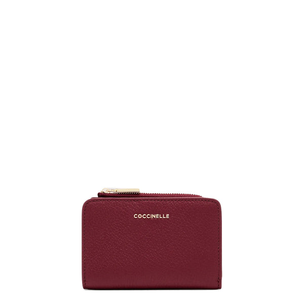 Coccinelle - Metallic Soft Ribes Wallet - MW511D101 - RIBES