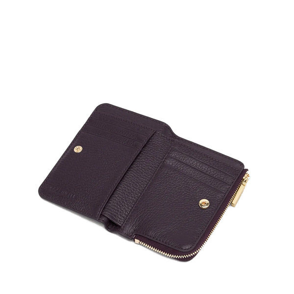 Coccinelle - Metallic Soft Prune Wallet - MW511D101 - PRUNE