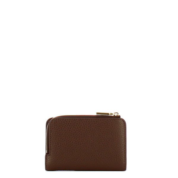 Coccinelle - Metallic Soft Brunette Wallet - MW511D101 - BRUNETTE