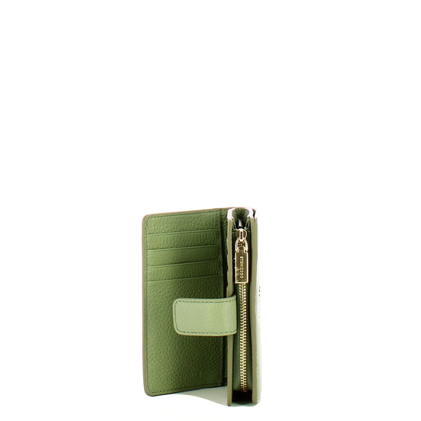 Coccinelle - Portafoglio Medio Metallic Soft Greenery - MW511E701 - GREENERY