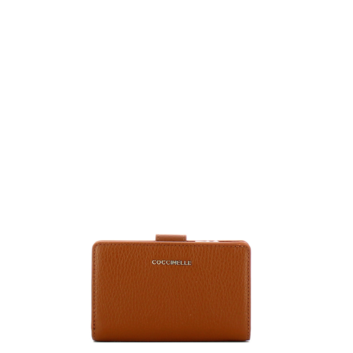 Coccinelle - Portafoglio Medio Metallic Soft Cognac - MW511E701 - COGNAC