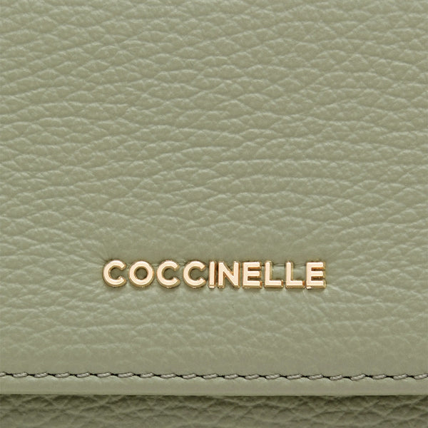 Coccinelle - Portafoglio Metallic Soft Greenery - MW511F001 - GREENERY