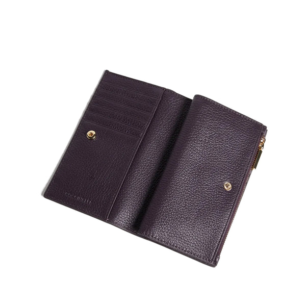 Coccinelle - Metallic Soft Prune Wallet - MW511F101 - PRUNE