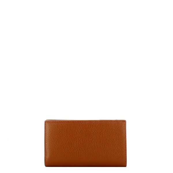 Coccinelle - Metallic Soft Cognac Wallet - MW511F101 - COGNAC