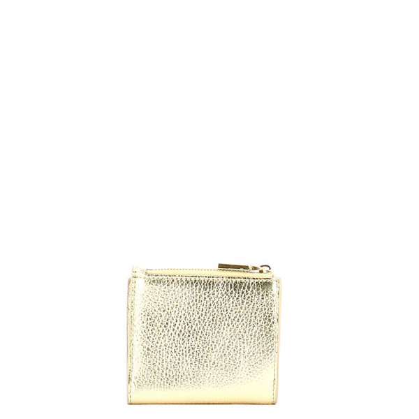Coccinelle - Metallic Soft Small Pale Gold Card Holder - MW511F701 - PALE/GOLD