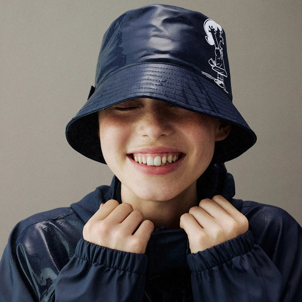 Coccinelle - Cappello Impermeabile Peanuts Midnight Blue - T1E500101 - MIDNIGHT/BLUE