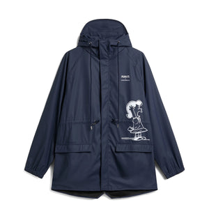 Coccinelle - Cappotto Impermeabile Peanuts Midnight Blue - T1E720101 - MIDNIGHT/BLUE