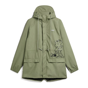 Coccinelle - Cappotto Impermeabile Peanuts Greenery - T1E720101 - GREENERY