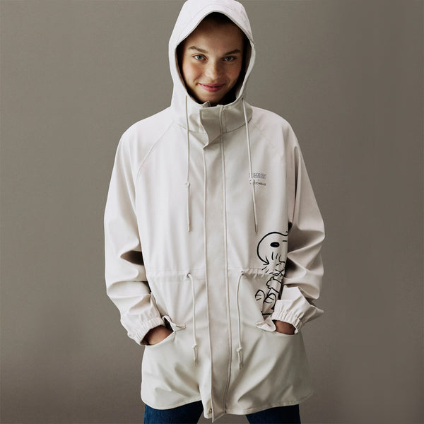 Coccinelle - Cappotto Impermeabile Peanuts Snow - T1E720101 - SNOW
