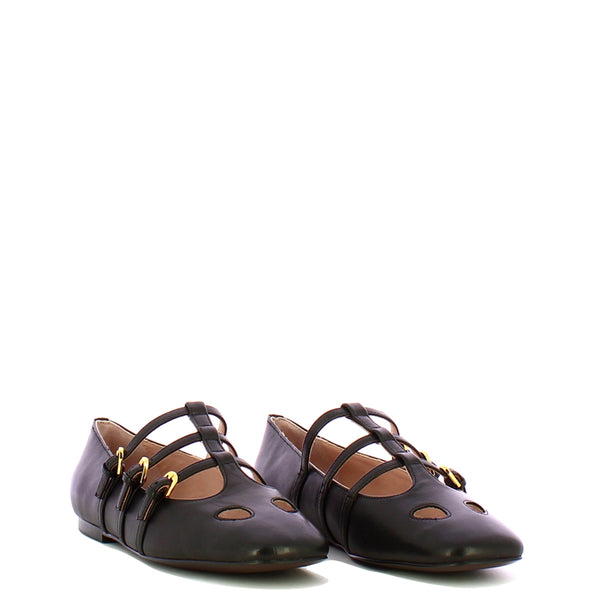 Coccinelle - Ballerine Mary Jane Sven Noir - TVG340201 - NOIR