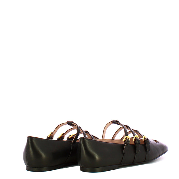 Coccinelle - Ballerine Mary Jane Sven Noir - TVG340201 - NOIR