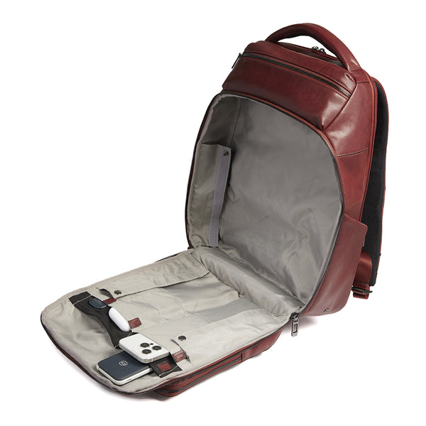 Piquadro - Zaino Philip Porta PC 15.6 Marrone - CA6797W136 - MARRONE