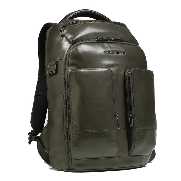 Piquadro - Philip 15.6 Verde Laptop Backpack - CA6797W136 - VERDE