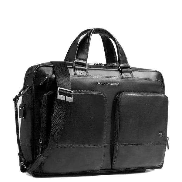 Piquadro - Philip 15.6 Nero Laptop Briefcase - CA6793W136 - NERO