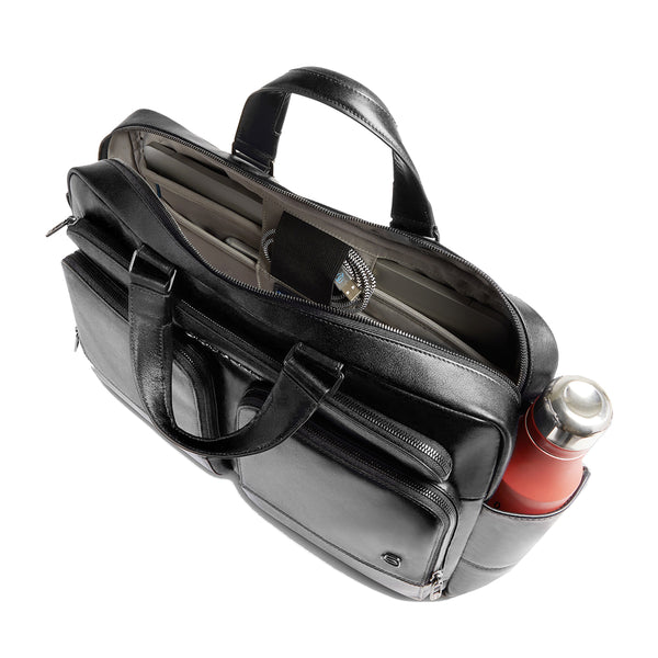 Piquadro - Philip 15.6 Nero Laptop Briefcase - CA6793W136 - NERO