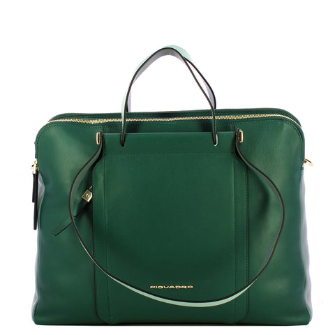 Piquadro - Circle 15" Ottanio Avio Laptop Briefcase - CA5730W92 - OTTANIO/AVIO