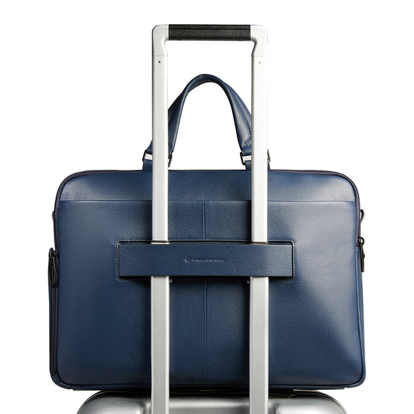 Piquadro - Russel 15.6 Blu Laptop Briefcase - CA6026W137 - BLU