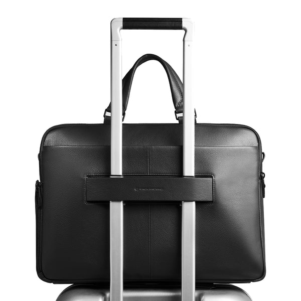 Piquadro - Russel 15.6 Nero Laptop Briefcase - CA6026W137 - NERO