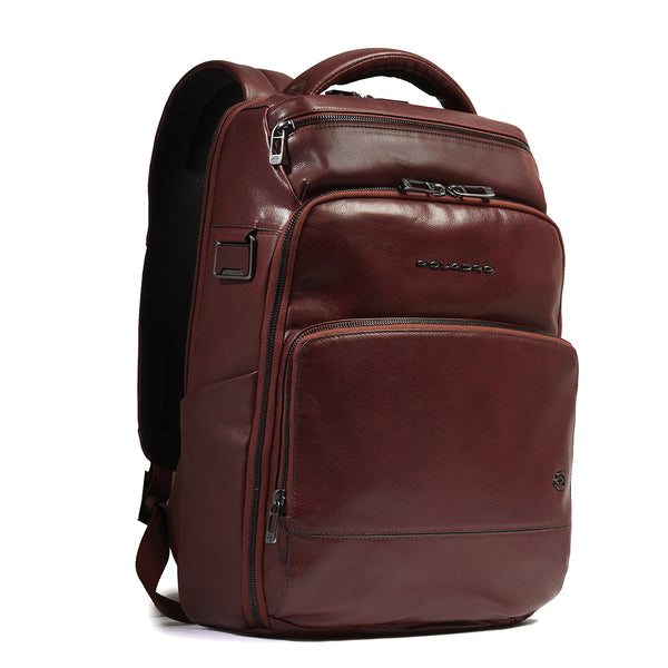 Piquadro - Philip 14.0 Marrone Laptop Backpack - CA6796W136 - MARRONE