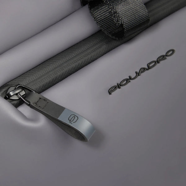 Piquadro - Corner Roll-Top 15.6" Laptop Backpack Grigio - CA6291C2OW - GRIGIO