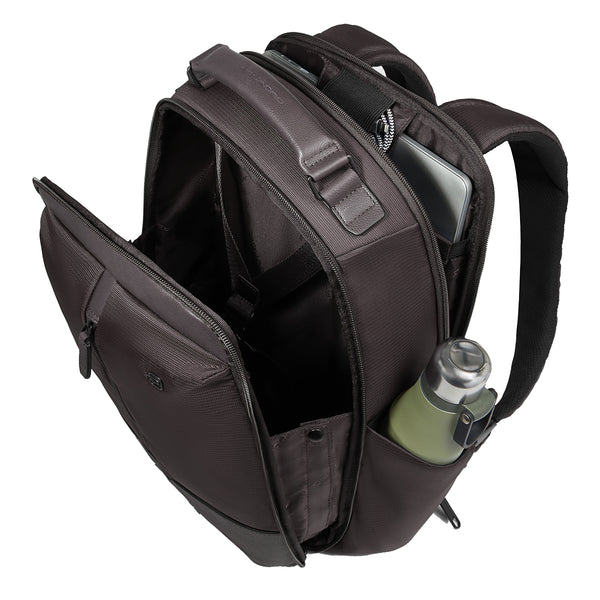 Piquadro - Marcel 14.0 Testa Moro Laptop Backpack - CA6823W138 - TESTA/DI/MORO