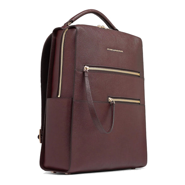 Piquadro - Zaino Porta PC Patricia 14.0 Bordeaux - CA6772W140 - BORDEAUX