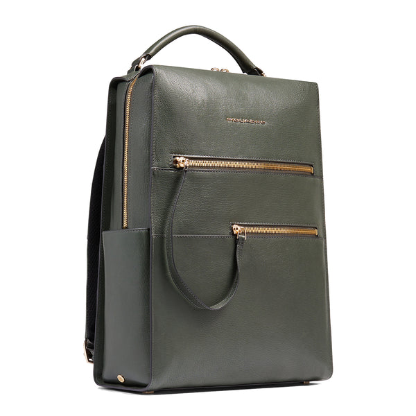 Piquadro - Zaino Porta PC Patricia 14.0 Verde - CA6772W140 - VERDE