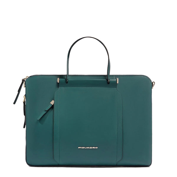 Piquadro - Circle 15.6" Ottanio Avio Laptop Briefcase - CA4021W92 - OTTANIO/AVIO