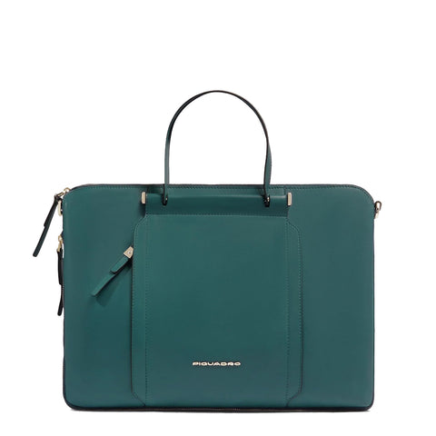 Piquadro - Circle 15.6" Ottanio Avio Laptop Briefcase - CA4021W92 - OTTANIO/AVIO