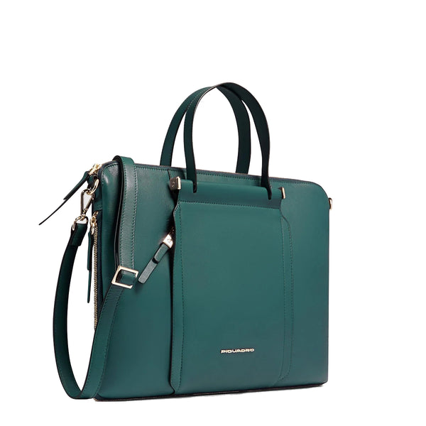 Piquadro - Circle 15.6" Ottanio Avio Laptop Briefcase - CA4021W92 - OTTANIO/AVIO