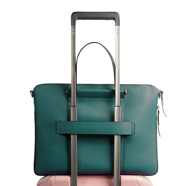 Piquadro - Circle 15.6" Ottanio Avio Laptop Briefcase - CA4021W92 - OTTANIO/AVIO
