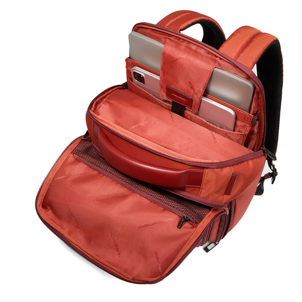 Piquadro - Wollem Arancione 2 14.0 Laptop Backpack - CA6238W129 - ARANCIONE/2