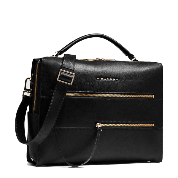 Piquadro - Borsa Porta PC Patricia 14.0 Nero - CA6774W140 - NERO