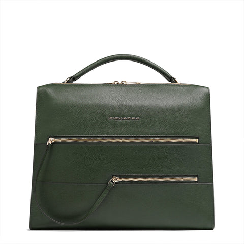 Piquadro - Borsa Porta PC Patricia 14.0 Verde - CA6774W140 - VERDE