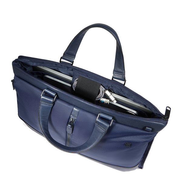 Piquadro - Cartella Espandibile Marcel Porta PC 15.6 Blu - CA4021W138 - BLU